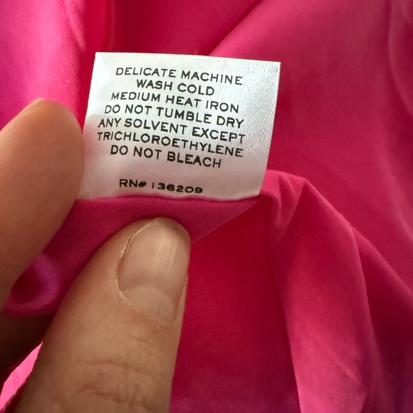 Hatch Pink Knee-Length Ruched Sundress with Flutter Sleeves - Picture 4 of 5